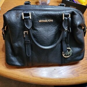 Michael Kors Black Leather Handbag